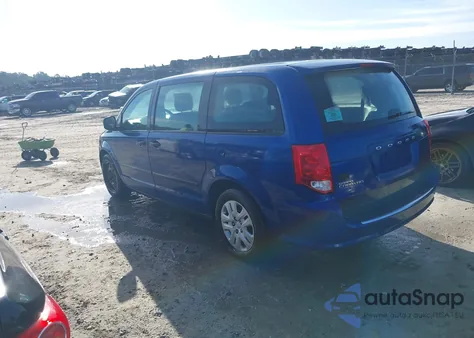 2013 Dodge Grand Caravan American Value Pkg z USA, uszkodzony, nr VIN 2C4RDGBGXDR795519